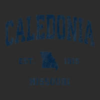 Caledonia Missouri Mo Vintage Athletic Navy Sports Design Exclusive T-shirt | Artistshot