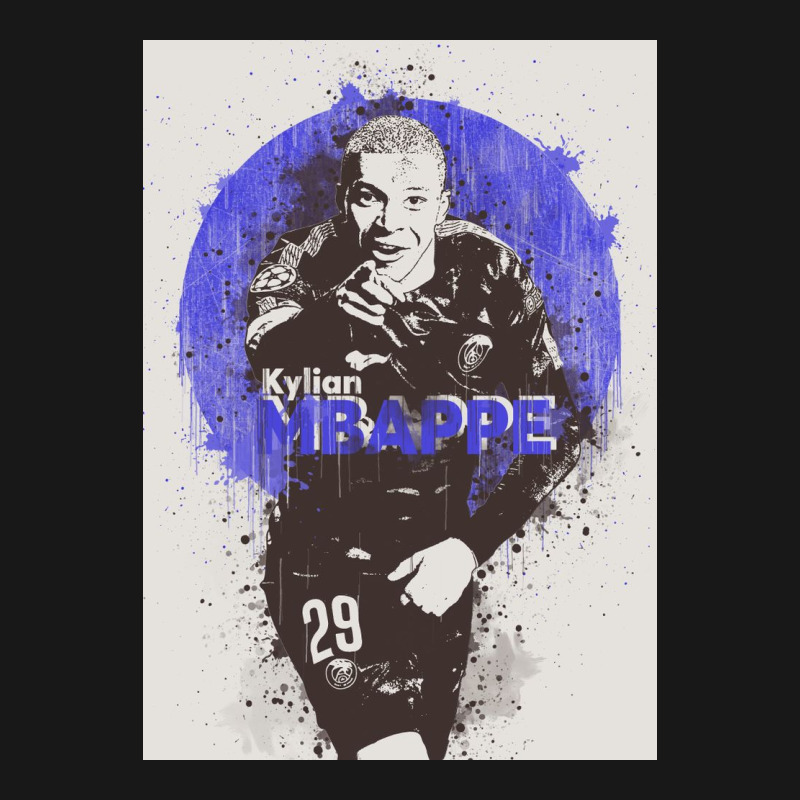 Kylian Mbappe Painting Flannel Shirt | Artistshot