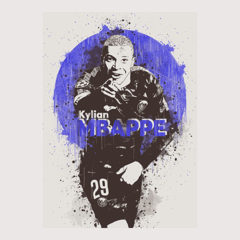 Kylian Mbappe Painting Pocket T-shirt | Artistshot