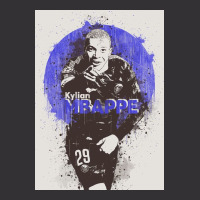 Kylian Mbappe Painting Vintage Hoodie | Artistshot