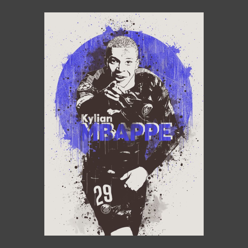 Kylian Mbappe Painting Vintage T-shirt | Artistshot