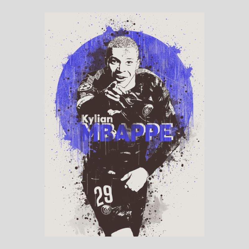 Kylian Mbappe Painting Men's Polo Shirt | Artistshot