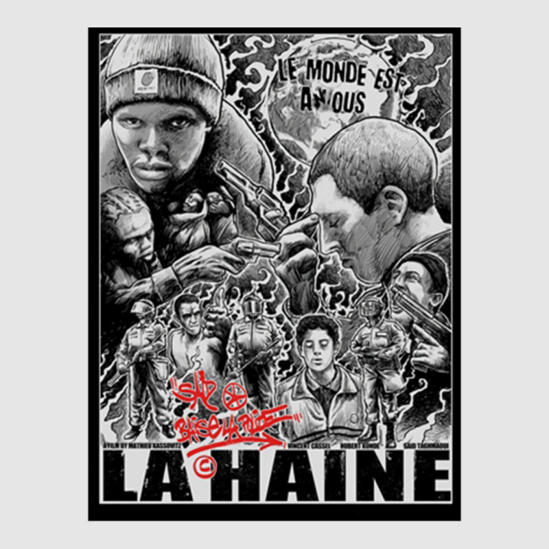 La Haine Police Acab Urban French Film Urban Full-length Apron | Artistshot