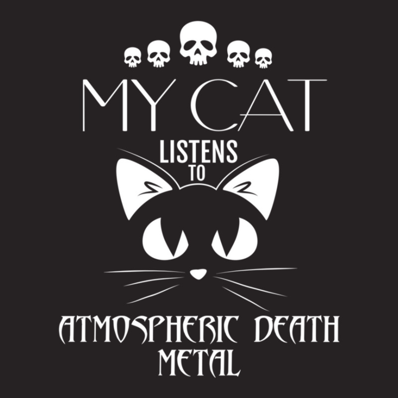 My Cat Listens To Atmospheric Death Metal Vintage Cap by TamaraLeighConners | Artistshot