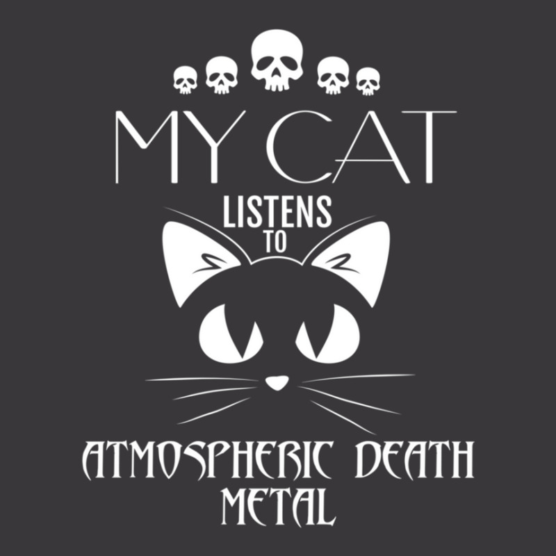 My Cat Listens To Atmospheric Death Metal Ladies Curvy T-Shirt by TamaraLeighConners | Artistshot