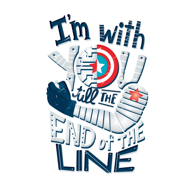 Till The End Of The Line V-neck Tee | Artistshot