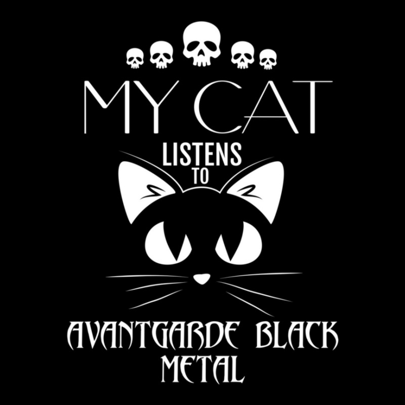 My Cat Listens To Avantgarde Atmospheric Black Metal Pocket T-Shirt by TamaraLeighConners | Artistshot