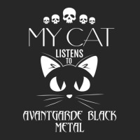 My Cat Listens To Avantgarde Atmospheric Black Metal Men's T-shirt Pajama Set | Artistshot