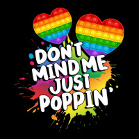 Funny Don't Mind Me Just Poppin Cute Heart Pop It Maternity Scoop Neck T-shirt | Artistshot