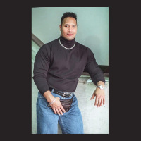 Dwayne The Rock Johnson Classic 90's Turtleneck Photo Vintage Cap | Artistshot