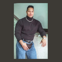 Dwayne The Rock Johnson Classic 90's Turtleneck Photo Bucket Hat | Artistshot