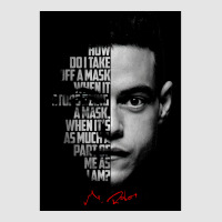 Black And Whiterobot Elliot Alderson Quote Poster Music Quote Exclusive T-shirt | Artistshot