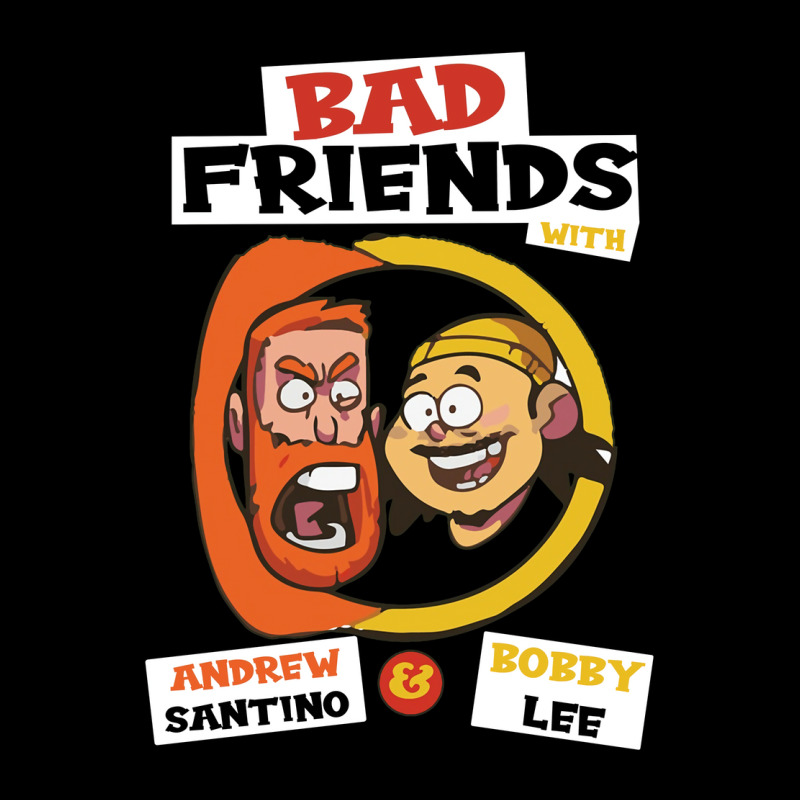 Bad Friends With Andrew Santino Amp Bobby Lee Poster 70s V-neck Tee | Artistshot