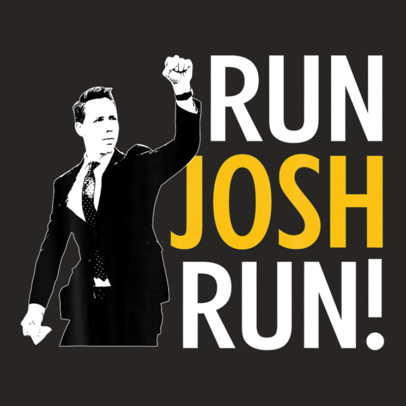 Josh Hawley Run Free Funny Josh Hawley Running Outfit Ladies Fitted T-Shirt by plavouryu5 | Artistshot