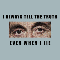 Al Pacino   Scarface  I Always Tell The Truth Even When I Lie Unisex Sherpa-lined Denim Jacket | Artistshot