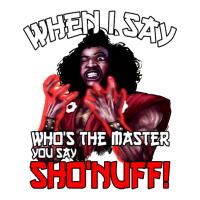 Sho Nuff Rage Who's The Master Style Japonais V-neck Tee | Artistshot