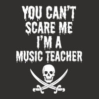 You Can't Scare Me I'm A Music Teacher - Funny Halloween Teacher Costu Champion Hoodie | Artistshot