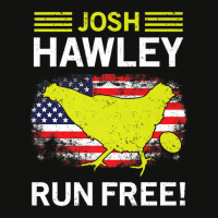 Josh Hawley Run Free Funny Josh Hawley Running Oops Scorecard Crop Tee | Artistshot