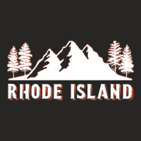 Trending Retro Vintage Rhode Island Usa Ladies Fitted T-shirt | Artistshot