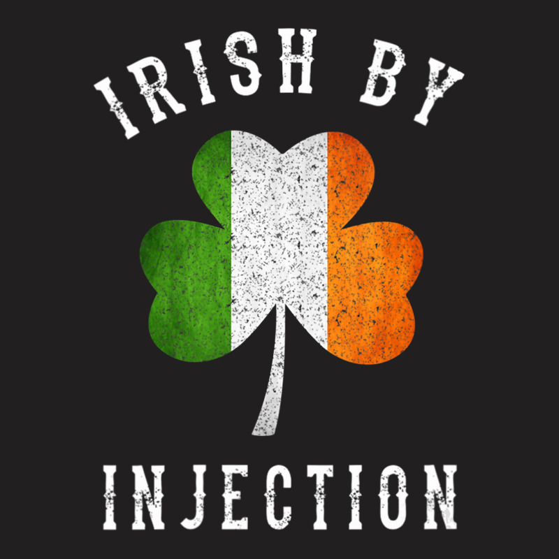 Womens Funny Irish By Injections   St Patricks Day Gift Vneck T-shirt | Artistshot