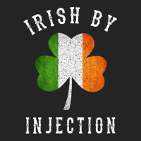 Womens Funny Irish By Injections   St Patricks Day Gift Vneck 3/4 Sleeve Shirt | Artistshot