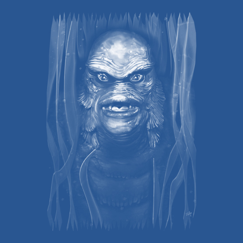 The Creature (monotone) T-shirt | Artistshot