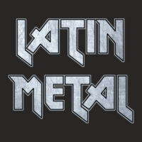 Latin Metal Ladies Fitted T-shirt | Artistshot