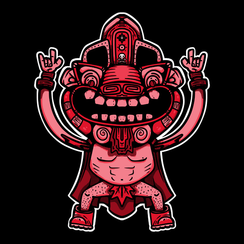 Limited Edition Aztec Warrior Red V-Neck Tee by Inmamlil638 | Artistshot