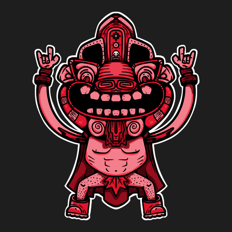 Limited Edition Aztec Warrior Red Classic T-shirt by Inmamlil638 | Artistshot