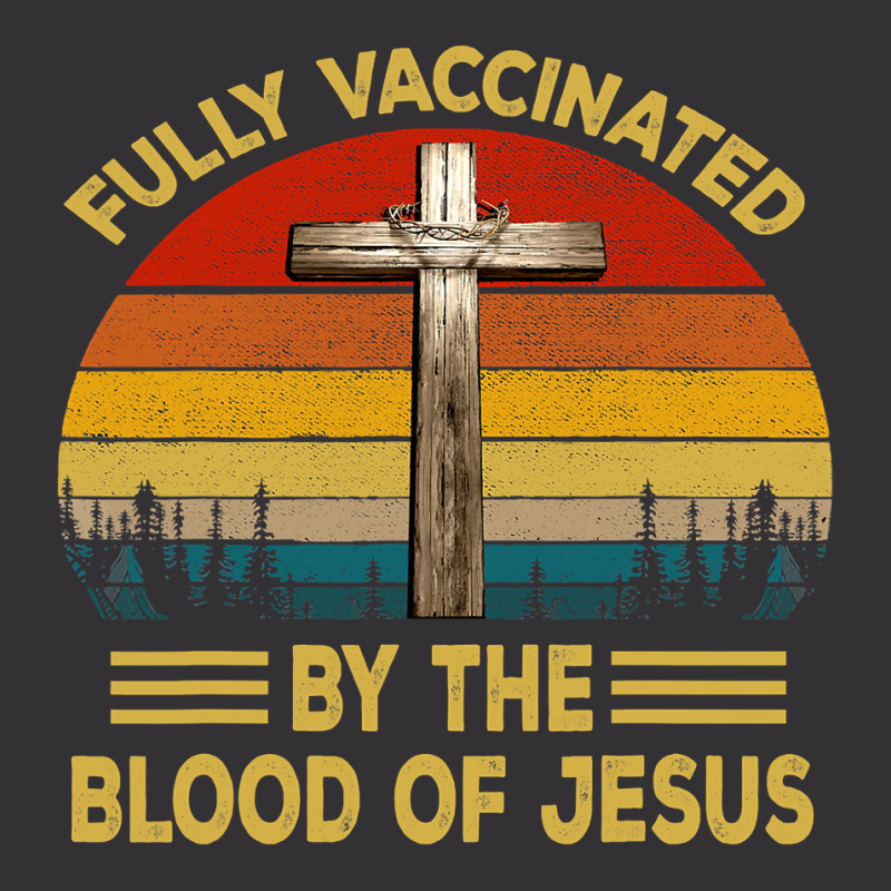 Jesus Christ Christian Retro Fully Vaccinated By The Blood Of Jesus 19 Vintage Short | Artistshot