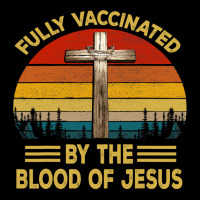 Jesus Christ Christian Retro Fully Vaccinated By The Blood Of Jesus 19 Lightweight Hoodie | Artistshot