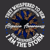 Hot Trend Alopecia Areata Awareness Support She Whispered Back I Am Th Vintage Hoodie | Artistshot