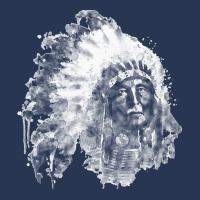 Native American Portrait T  Shirt Native American Chief Black And Whit Men Denim Jacket | Artistshot