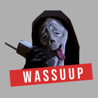 Wassup Scream Scary Movie Fun Ladies Fitted T-shirt | Artistshot