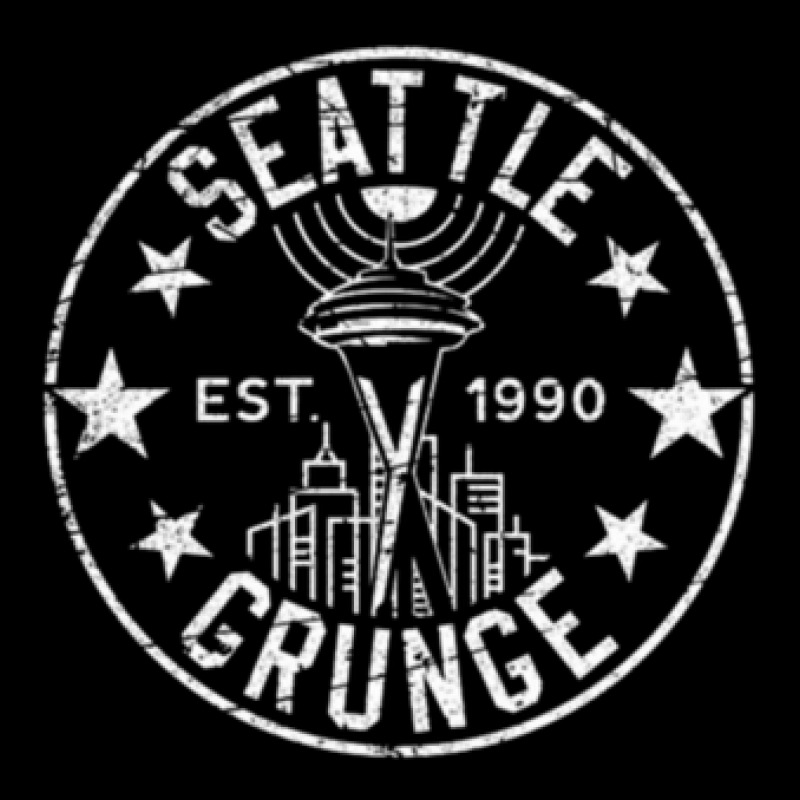 Fascinating Seattle Grunge Design 1 Zipper Hoodie | Artistshot