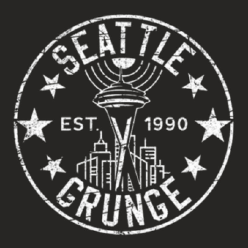 Fascinating Seattle Grunge Design 1 Ladies Fitted T-Shirt by AmberKelsey | Artistshot