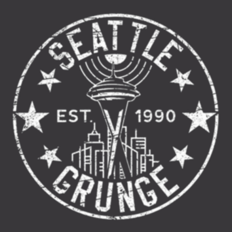 Fascinating Seattle Grunge Design 1 Ladies Curvy T-Shirt by AmberKelsey | Artistshot