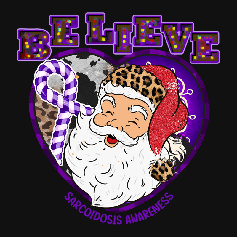 Hot Trend Sarcoidosis Awareness Awareness - Santa Believe Leopard Chri Graphic T-shirt | Artistshot