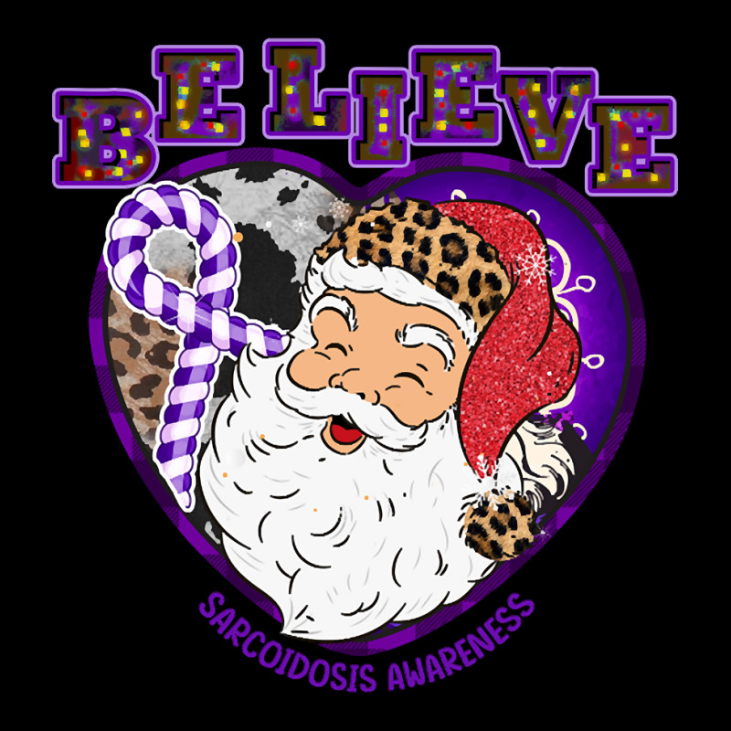 Hot Trend Sarcoidosis Awareness Awareness - Santa Believe Leopard Chri Lightweight Hoodie | Artistshot