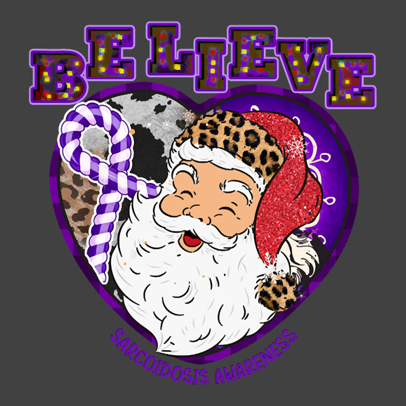 Hot Trend Sarcoidosis Awareness Awareness - Santa Believe Leopard Chri Vintage T-shirt | Artistshot