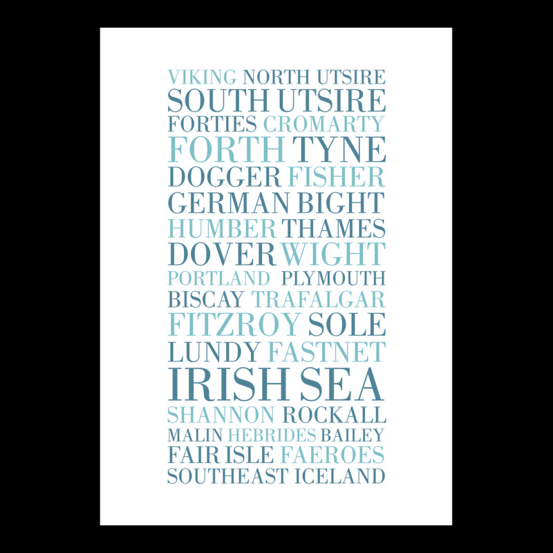 Shipping Forecast As Heard Of Radio 4  Quote Nature Green V-neck Tee | Artistshot