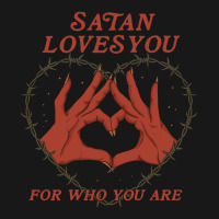 Limited Edition Satan Loves You Flannel Shirt | Artistshot