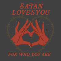 Limited Edition Satan Loves You Vintage T-shirt | Artistshot