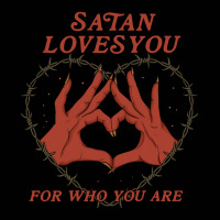 Limited Edition Satan Loves You Toddler 3/4 Sleeve Tee | Artistshot