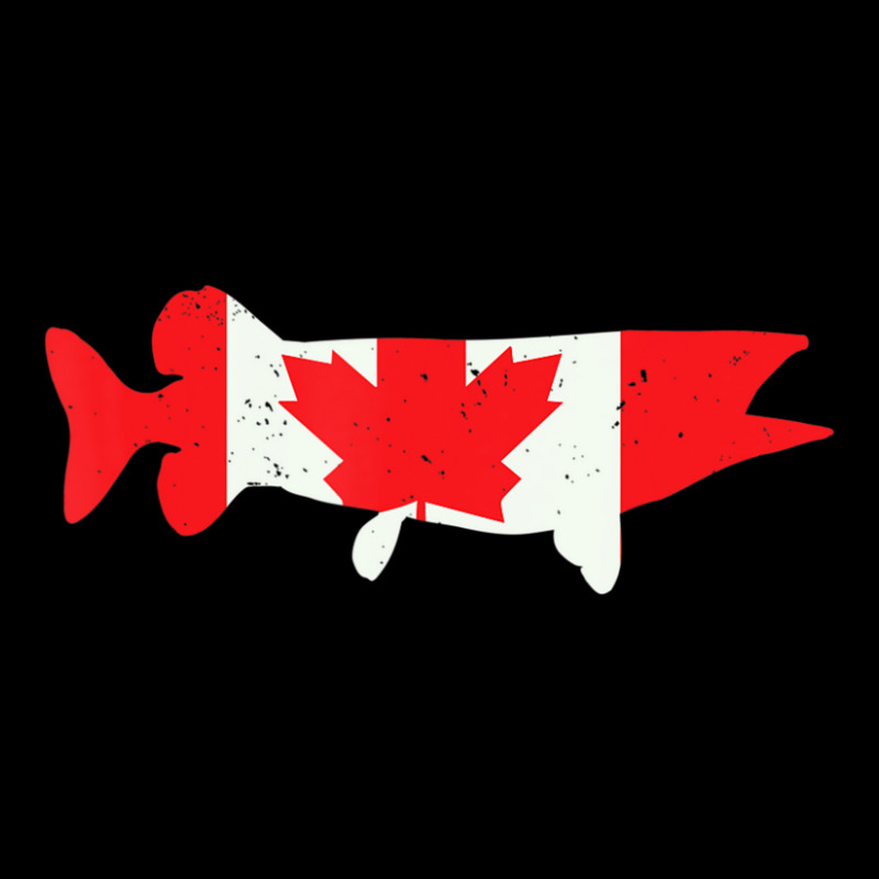 Limited Edition Canada Flag Musky Fishing Vintage Muskie Fish Cool Zipper Hoodie by Gipson Mize | Artistshot