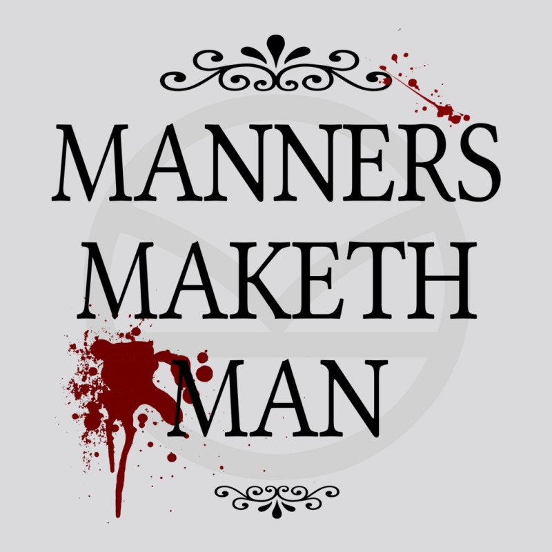 Manners Maketh Man Women's Triblend Scoop T-shirt by zainisyrinez | Artistshot