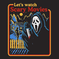 Lets Watch Scary Movies Scream Horror Vintage Cap | Artistshot