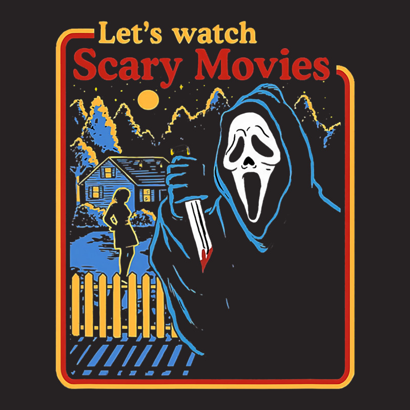 Lets Watch Scary Movies Scream Horror Vintage Cap by strejaclaiet | Artistshot