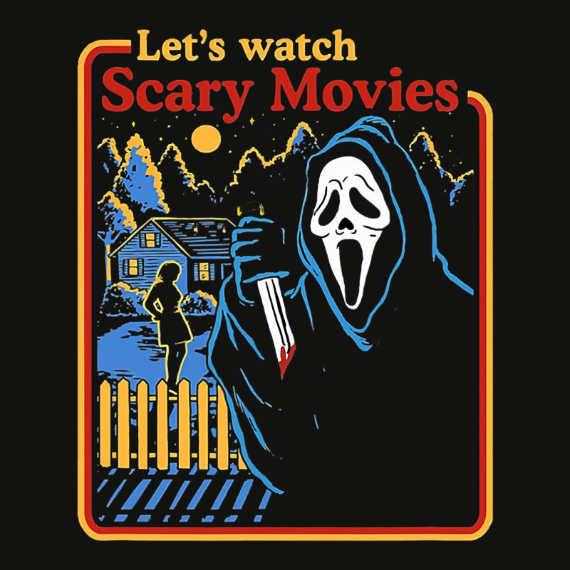 Lets Watch Scary Movies Scream Horror Scorecard Crop Tee by strejaclaiet | Artistshot