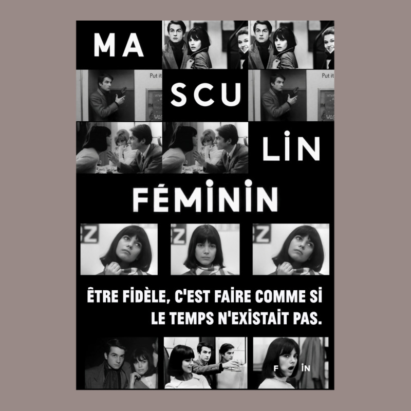 Masculin Féminin (1966 Film) Jean Luc Godard Vintage T-Shirt by zainisyrinez | Artistshot